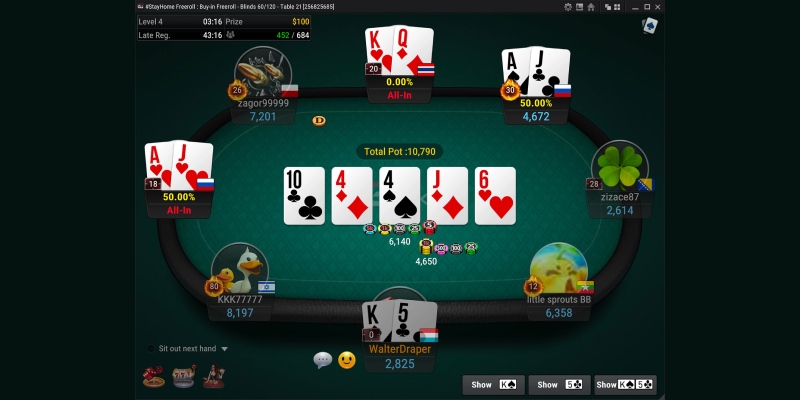 Chiến thuật chơi cho từng vị trí trong poker